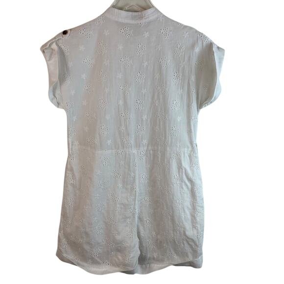 Lili Sidonio White Eyelet Romper Size XS - Picture 8 of 8